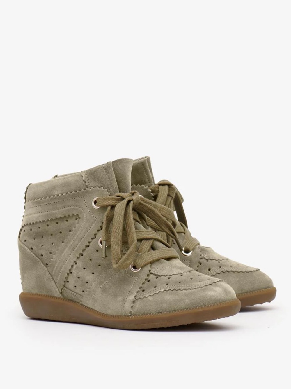 Isabel Marant Bobby Sneakers in Taupe